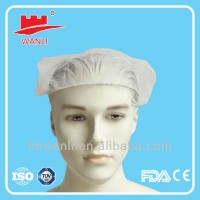 Disposable Breathable Mesh Nylon Cap with Elastic