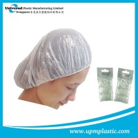 One time use LDPE hotel disposable shower cap