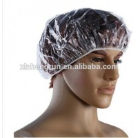 Disposable PE plastic shower cap