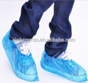 Hubei Disposable waterproof protection plastic PE shoes Cover